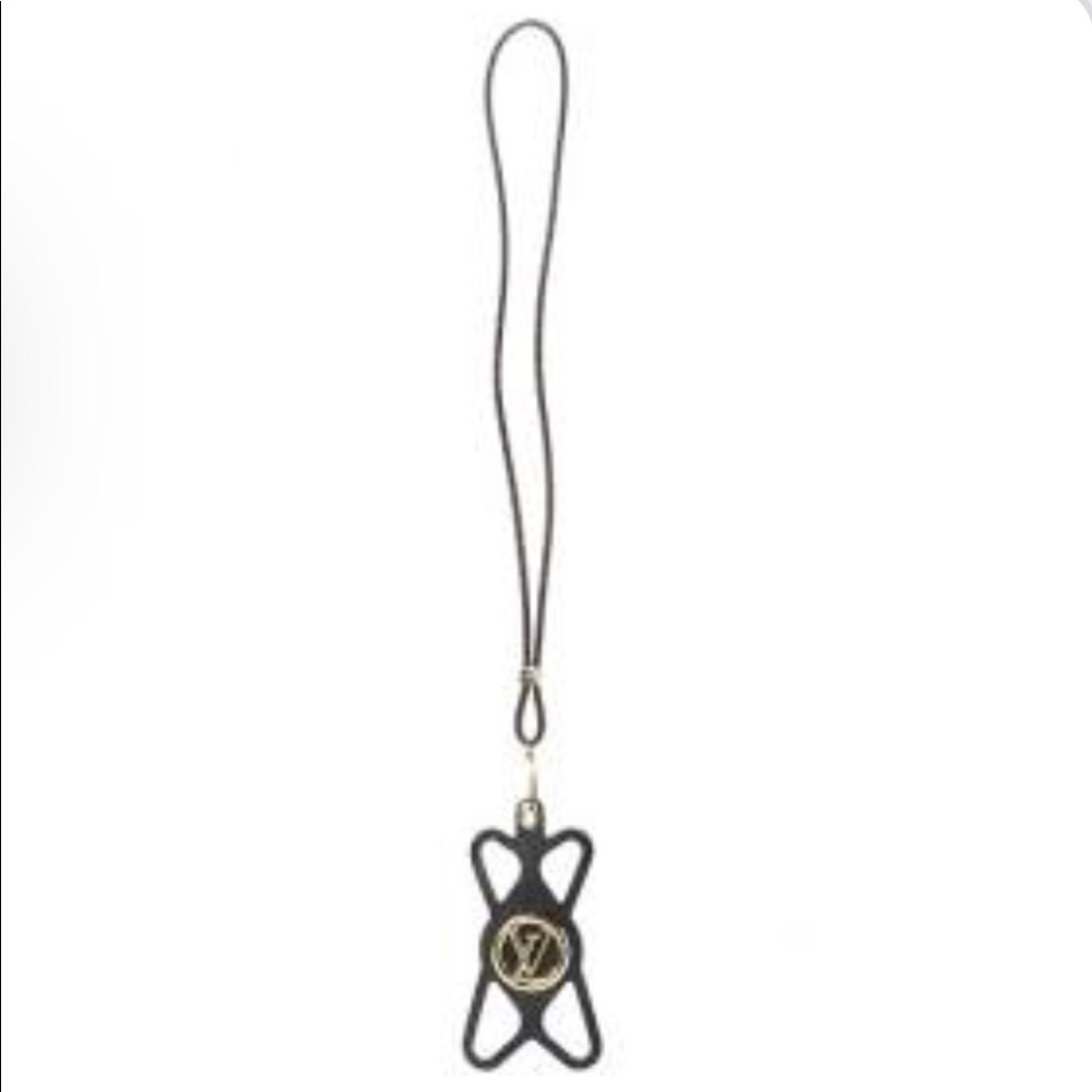 Louis Vuitton Monogram Silicone Louise Phone Lanyard Only